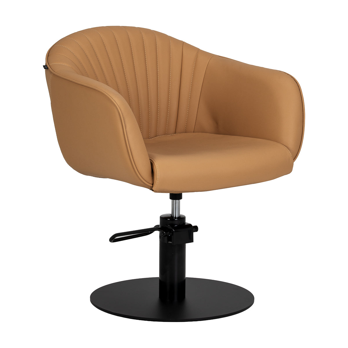 Hairdressing chair Gabbiano Copenhagen caramel