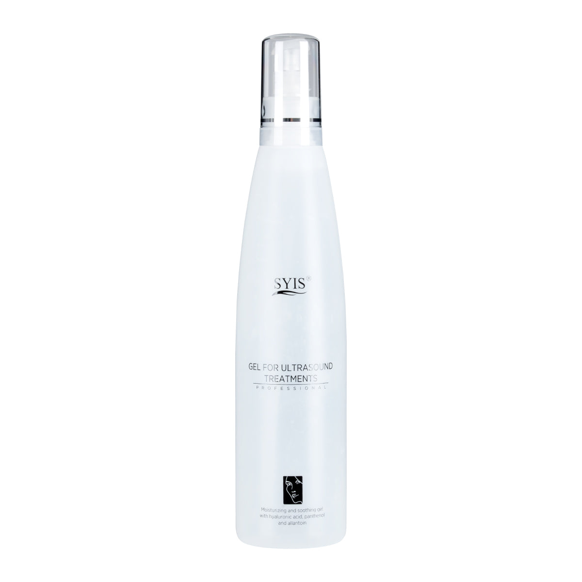 Drėkinamasis gelis ultragarso procedūroms su hialurono rūgštimi SYIS, 500 ml