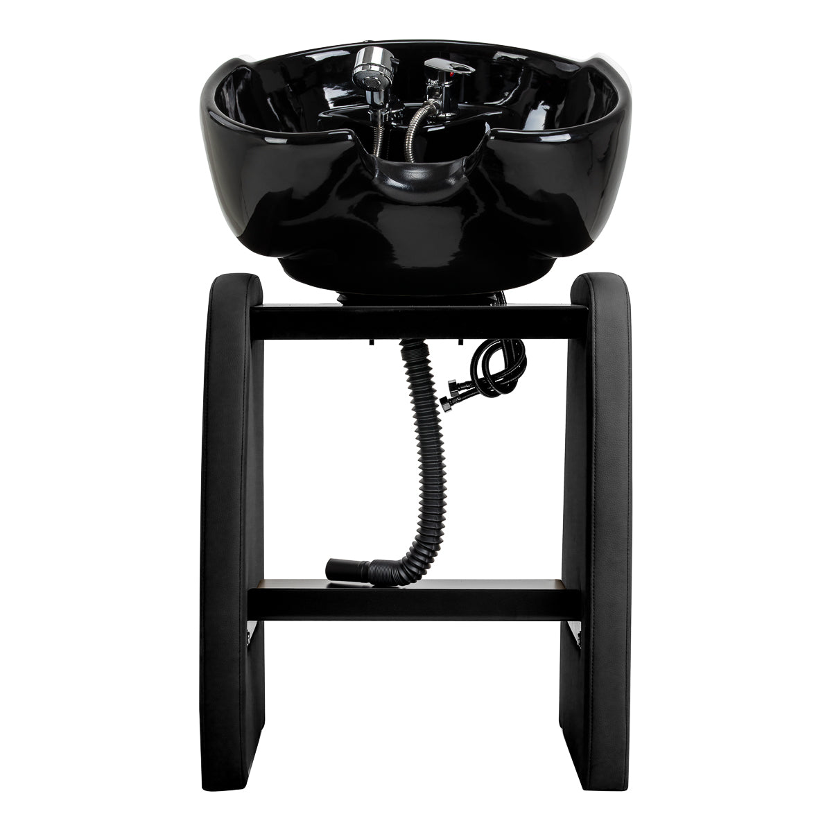 Hairdressing wash unit Omega Aqualina black