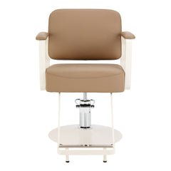 Hairdressing chair Omega Aurora light brown