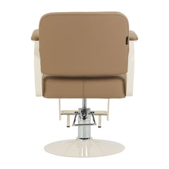 Hairdressing chair Omega Aurora light brown