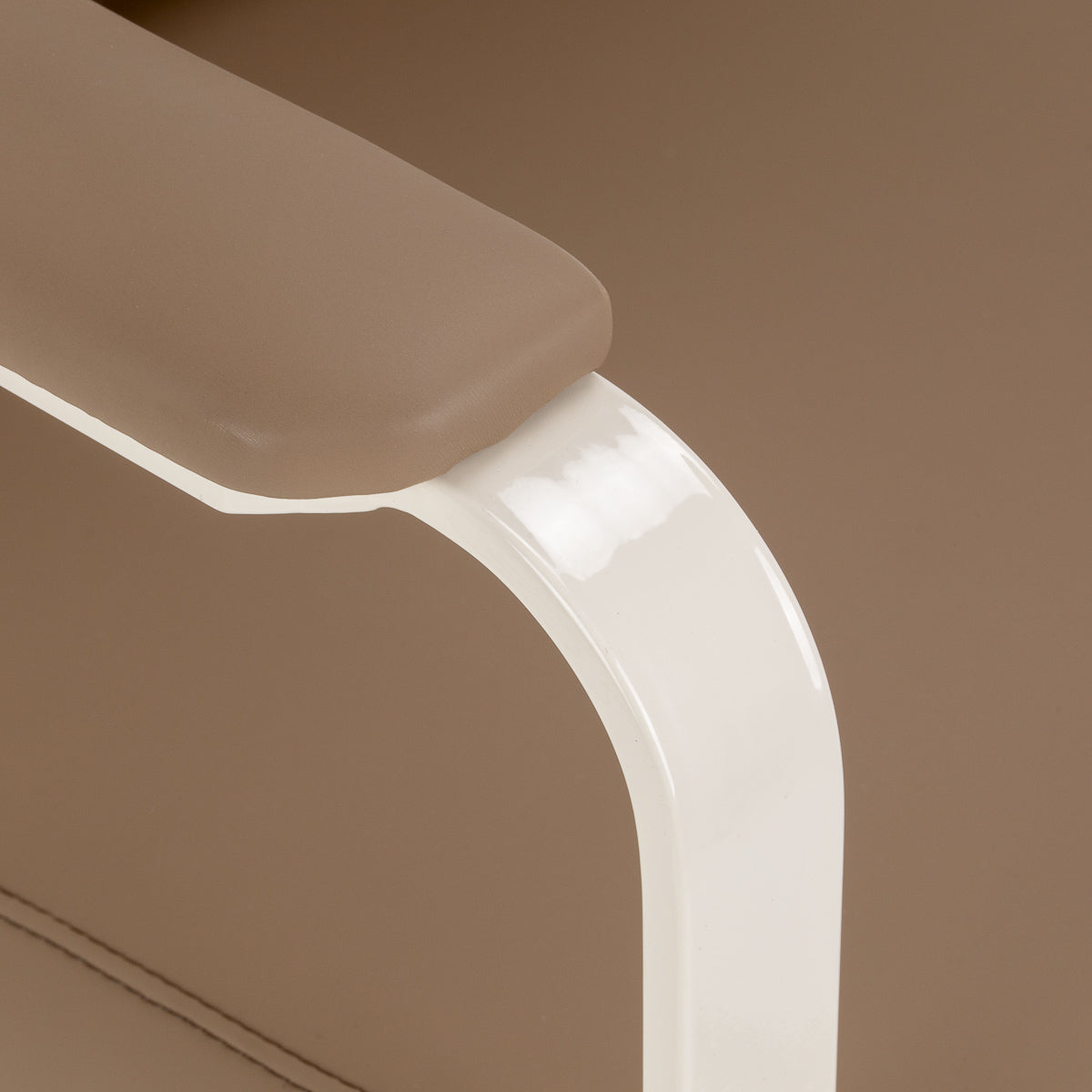 Hairdressing chair Omega Aurora light brown