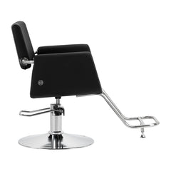 Hairdressing chair Omega Lyra black