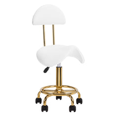 Cosmetic stool 6001-G gold white second category