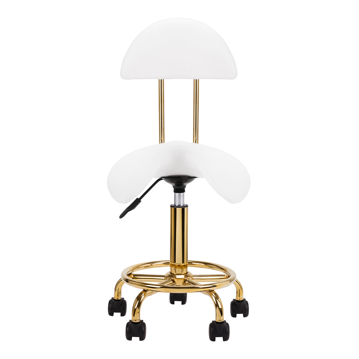 Cosmetic stool 6001-G gold white second category
