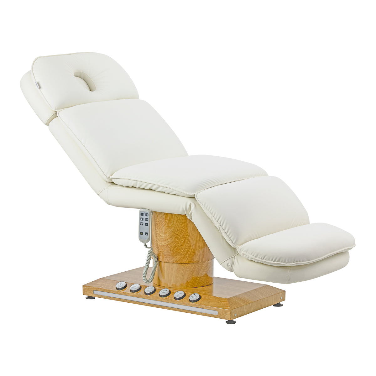 Electric cosmetic chair Sillon Cloud 3 motors cream