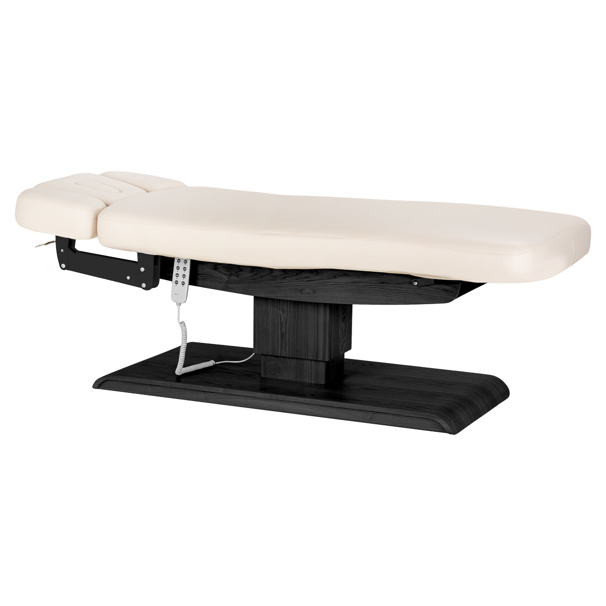 Sillon Relax elektrinis SPA gultas – kreminis su juodu pagrindu