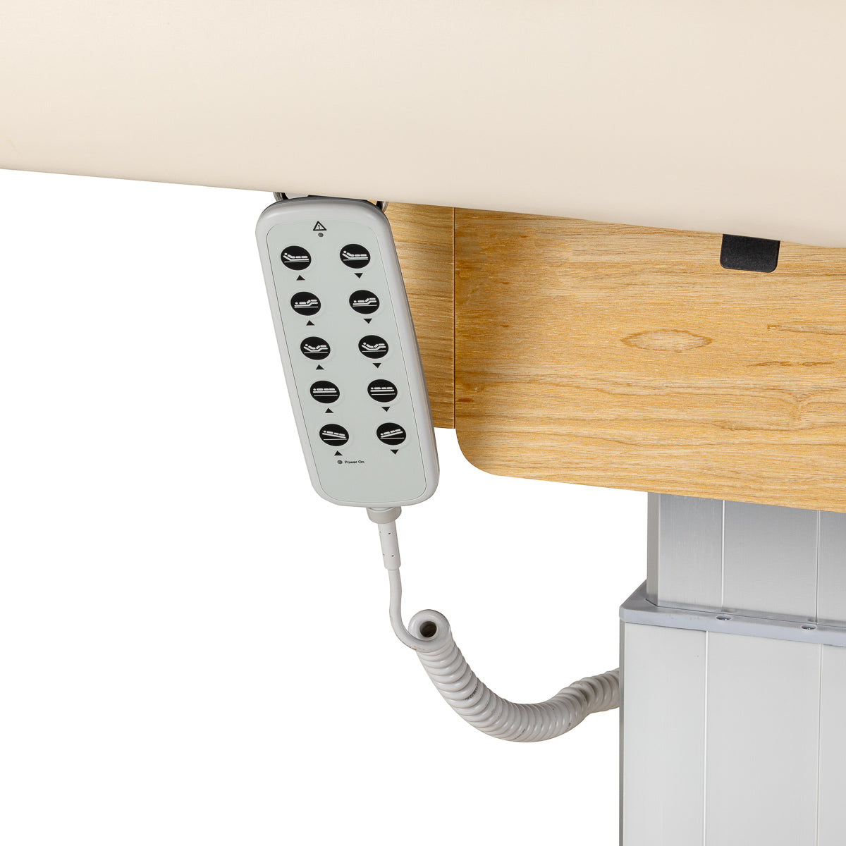 Sillon Comfort elektrinis SPA gultas – kreminis su šviesiai rudu pagrindu