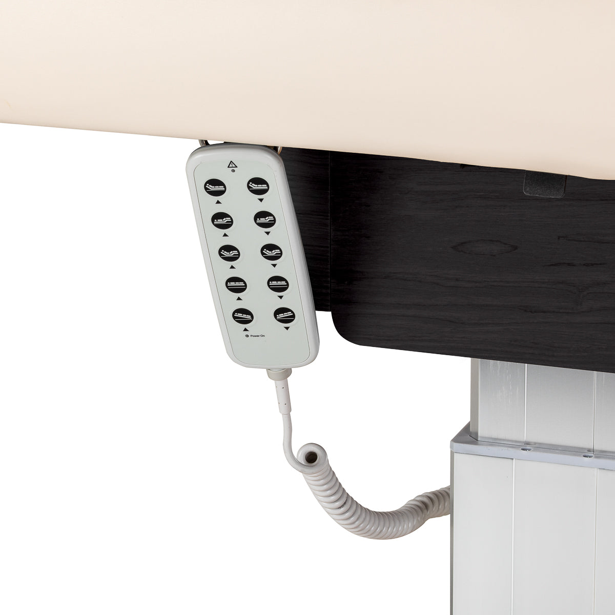 Sillon Comfort elektrinis SPA gultas – kreminis su juodu pagrindu