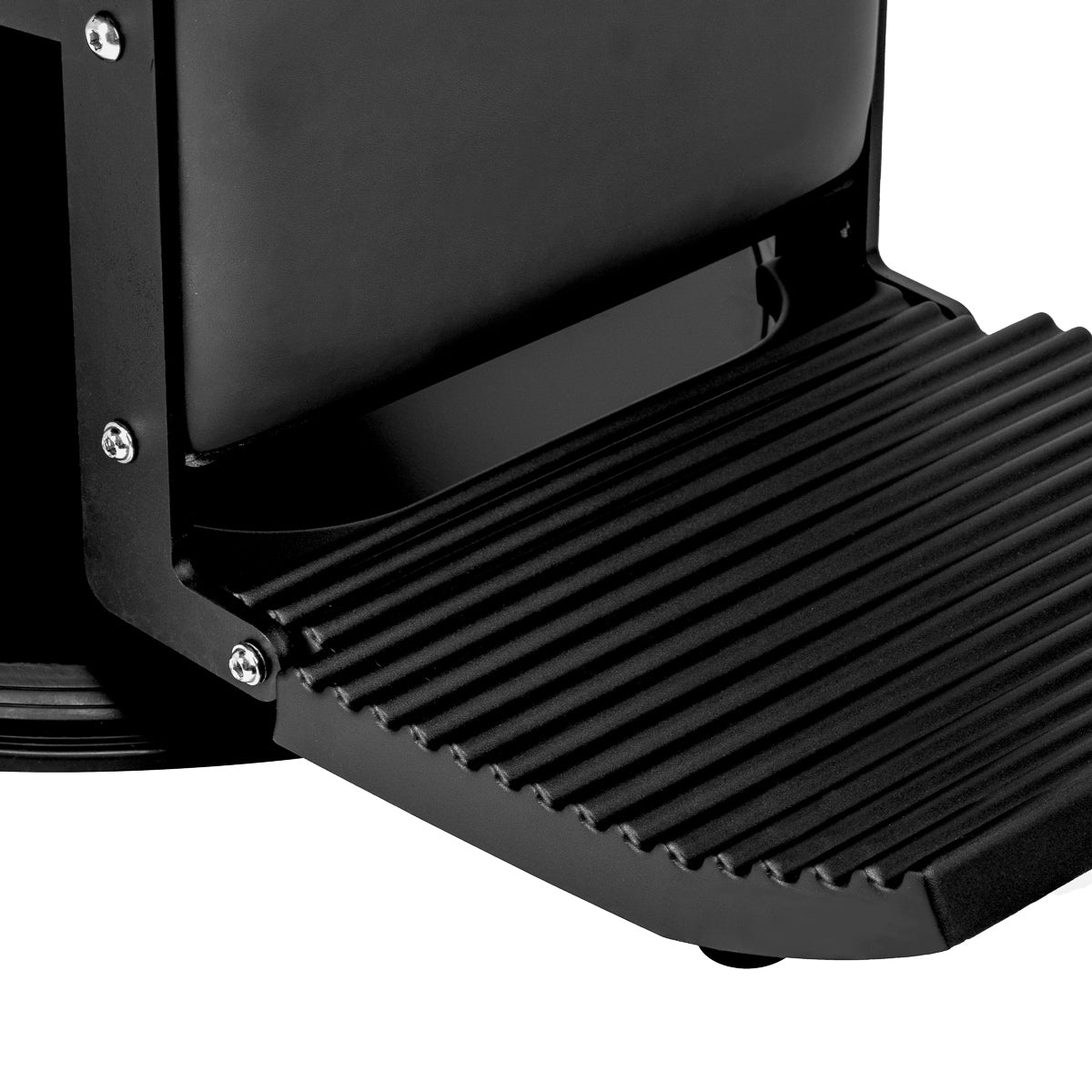 Barberio kėdė Gabbiano Visionerio Black – juoda su juodu rėmu