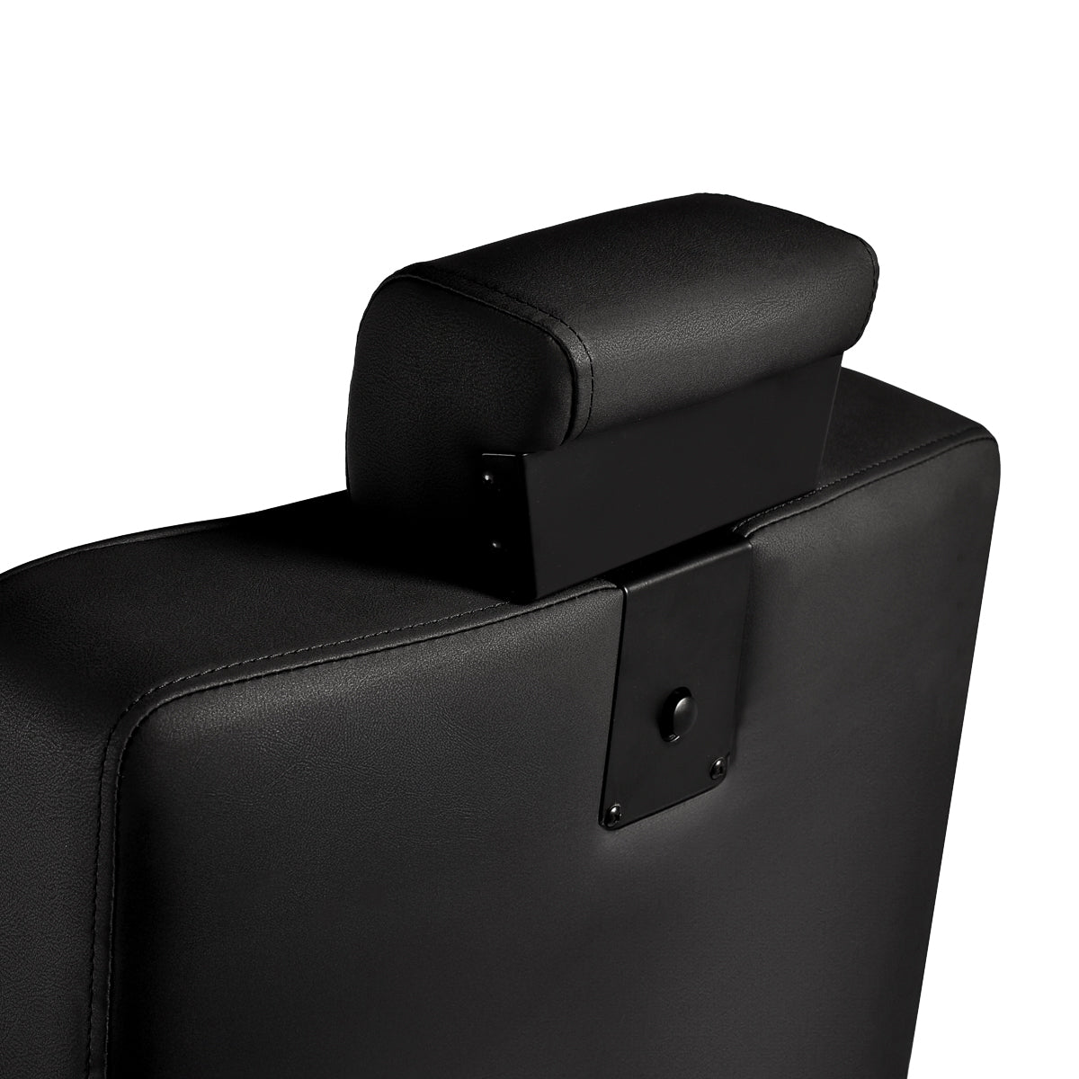 Barberio kėdė Gabbiano Visionerio Black – juoda su juodu rėmu