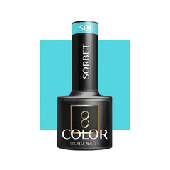 OCHO NAILS Sorbet S01 hibridinis nagų lakas, 5 g