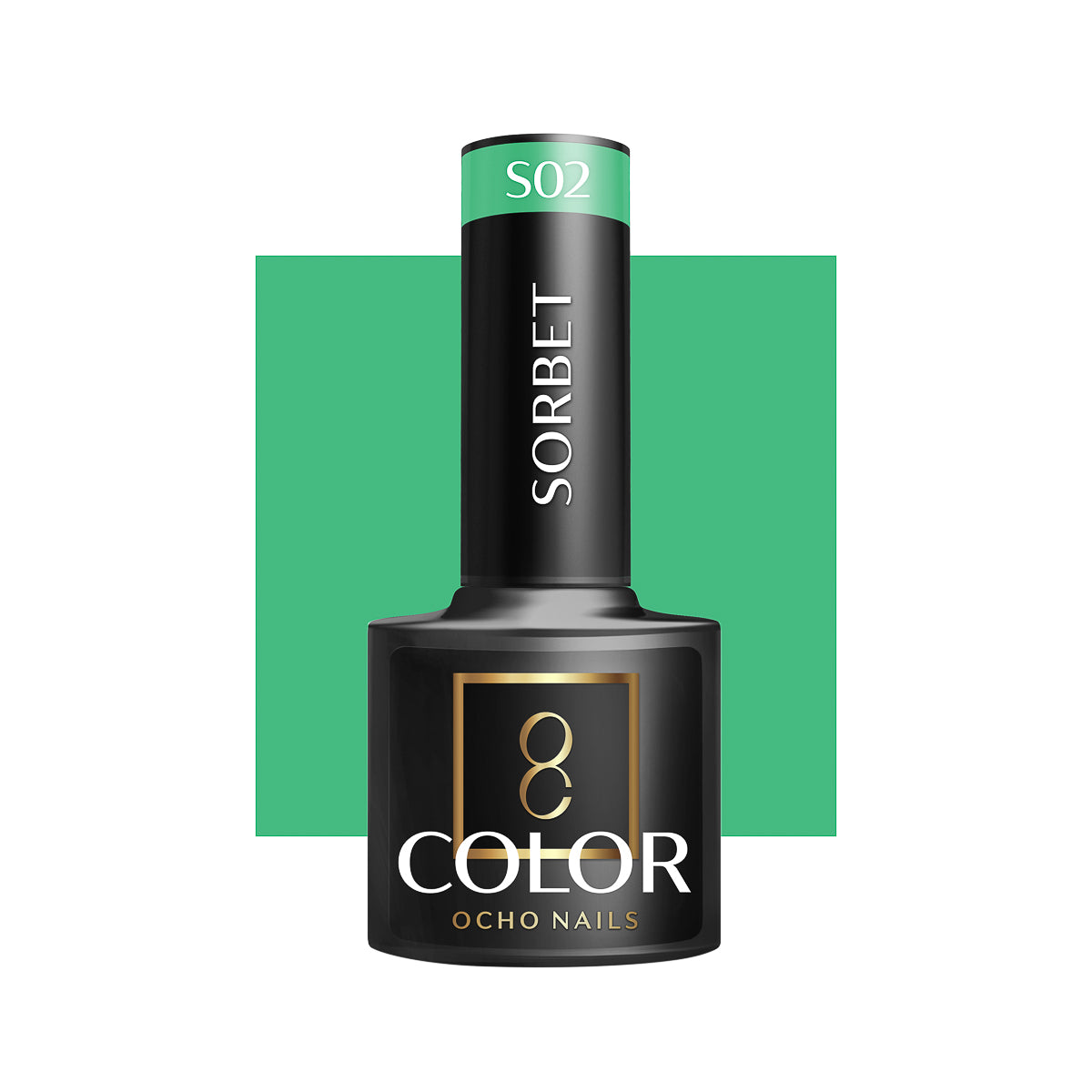 OCHO NAILS Sorbet S02 hibridinis nagų lakas, 5 g