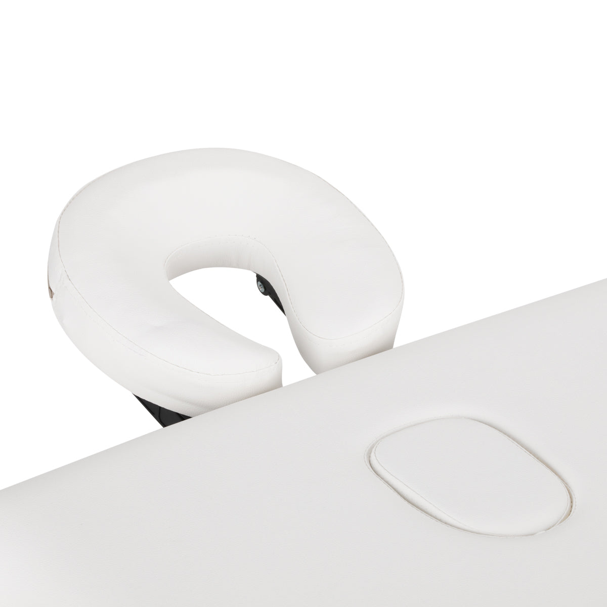 Sulankstomas medinis masažo stalas BALANCE Lux, 3 dalių, 190 × 70 cm, baltas