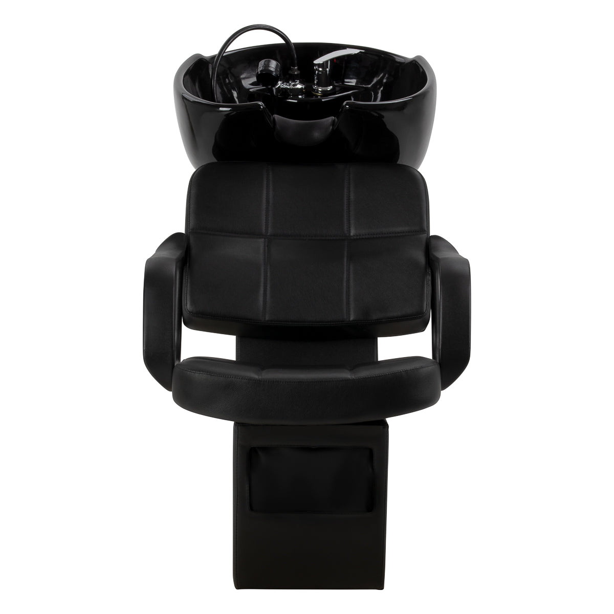 Kirpyklos plautuvė Hair System Komodo, juoda – vaizdas 2