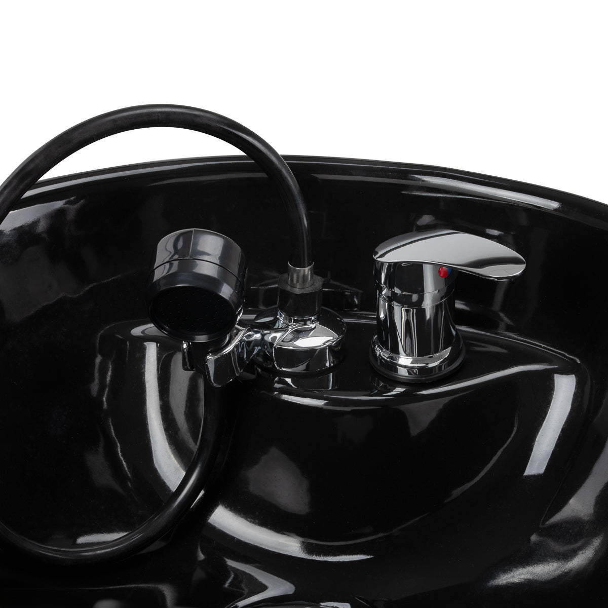Kirpyklos plautuvė Hair System Komodo, juoda – vaizdas 7