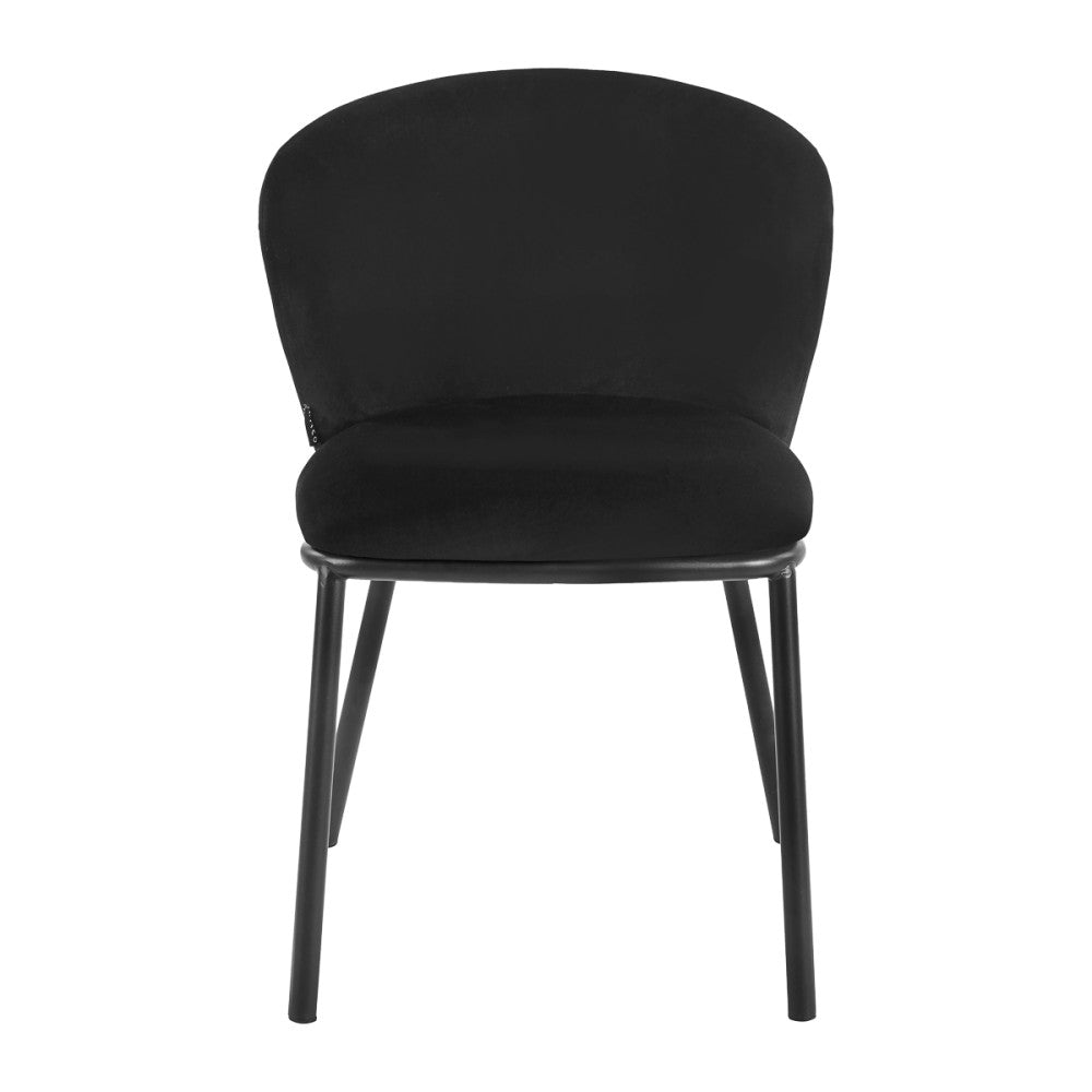 Lankytojo kėdė 4Rico Linea, juoda