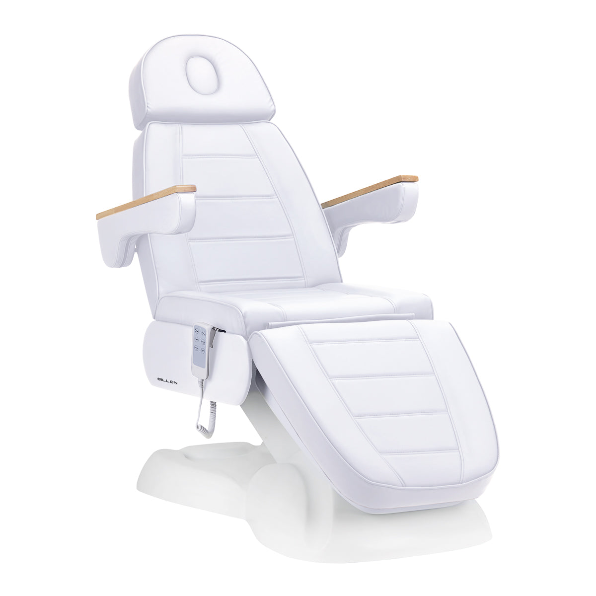 Elektrinis kosmetologinis gultas SILLON Lux 273B, 3 varikliai, šaltai baltas