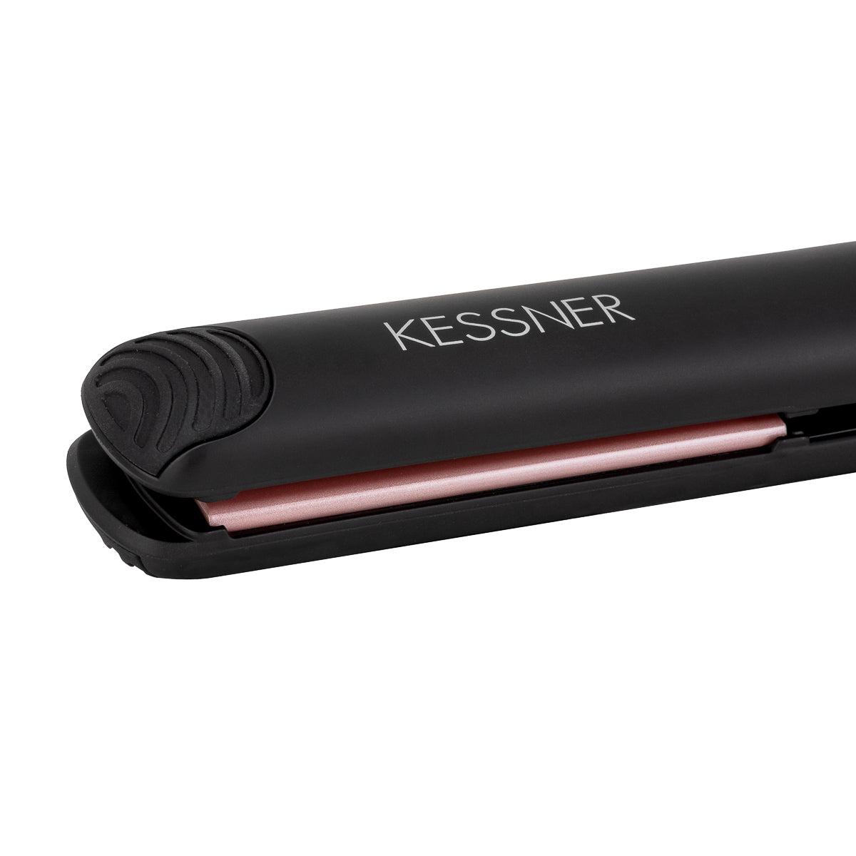 Kessner Ionic profesionalus plaukų tiesintuvas 230 °C, juodas – 7 vaizdas