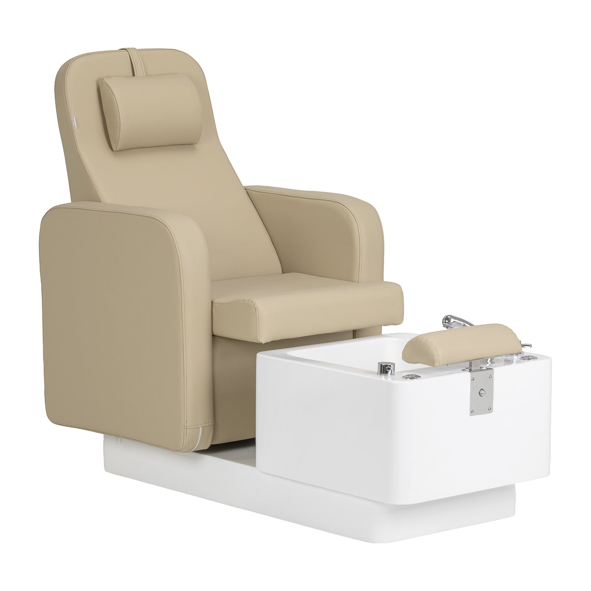 Pedikiūro SPA krėslas Sillon Elysia, kreminės spalvos
