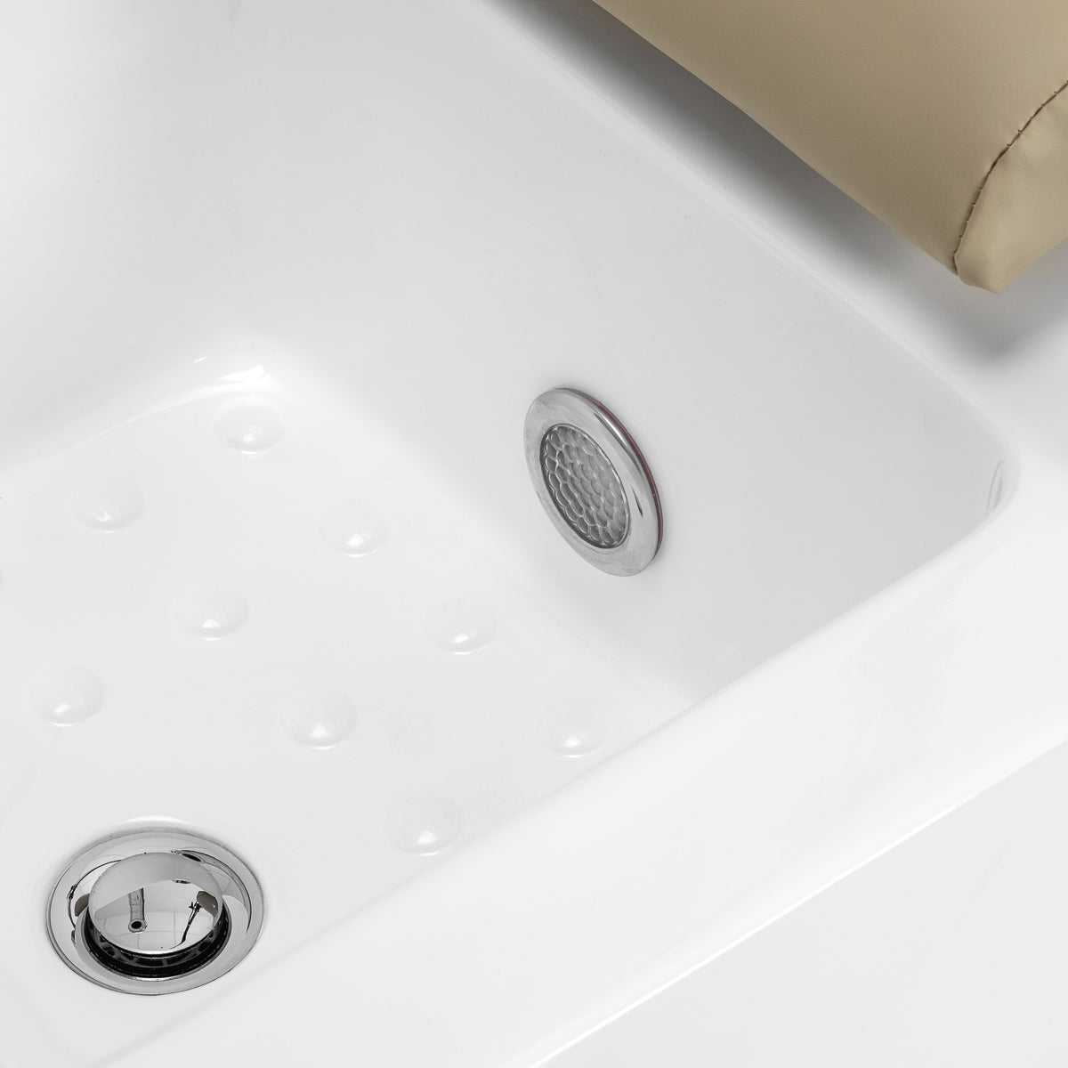 Pedikiūro SPA krėslas Sillon Elysia, kreminės spalvos