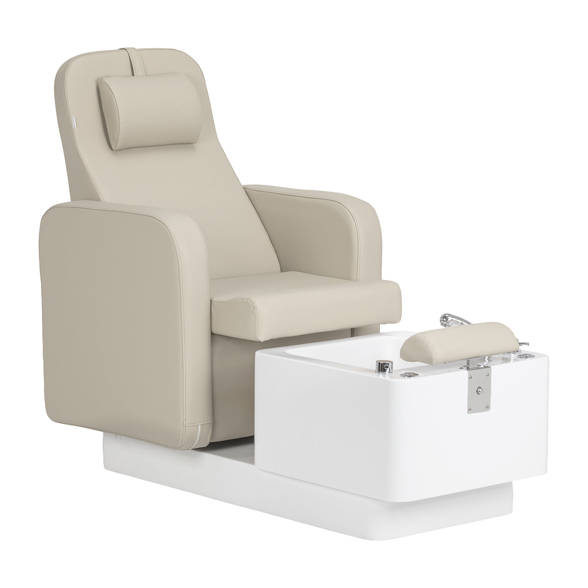 Pedikiūro SPA krėslas Sillon Elysia, kreminės spalvos
