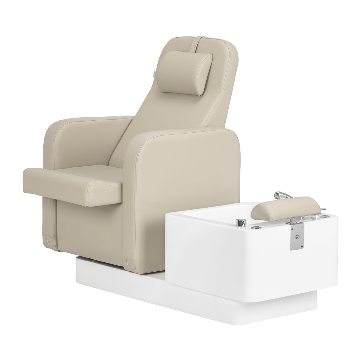 Pedikiūro SPA krėslas Sillon Elysia, kreminės spalvos