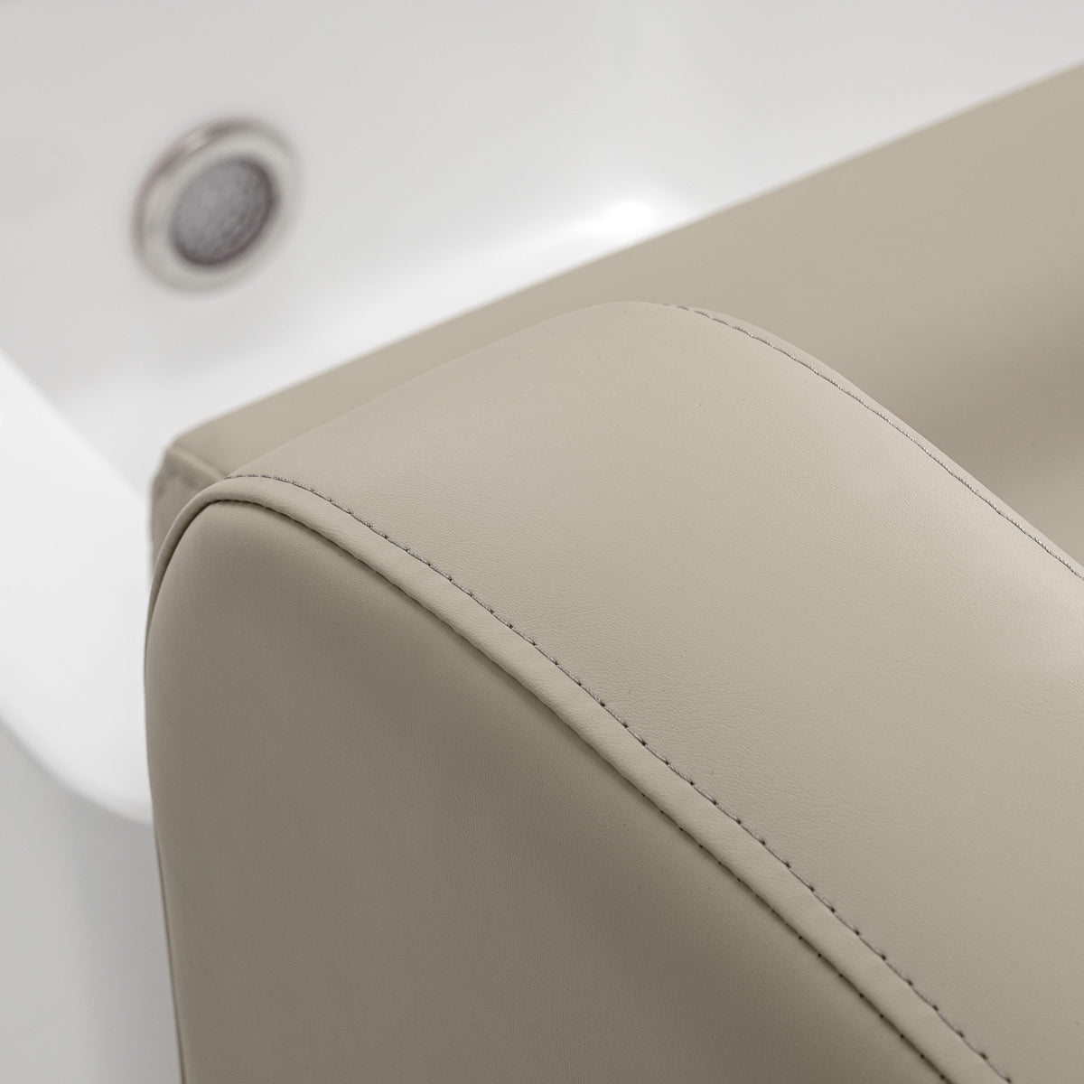 Pedikiūro SPA krėslas Sillon Elysia, kreminės spalvos