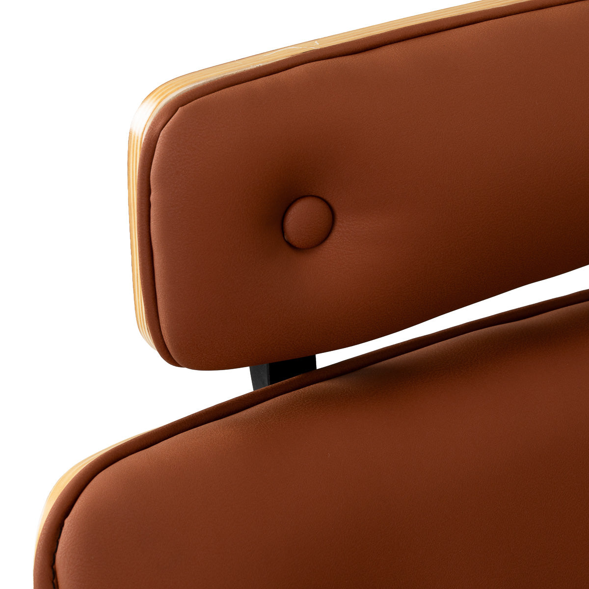 Hairdressing chair Gabbiano Florencja in brown with a black base