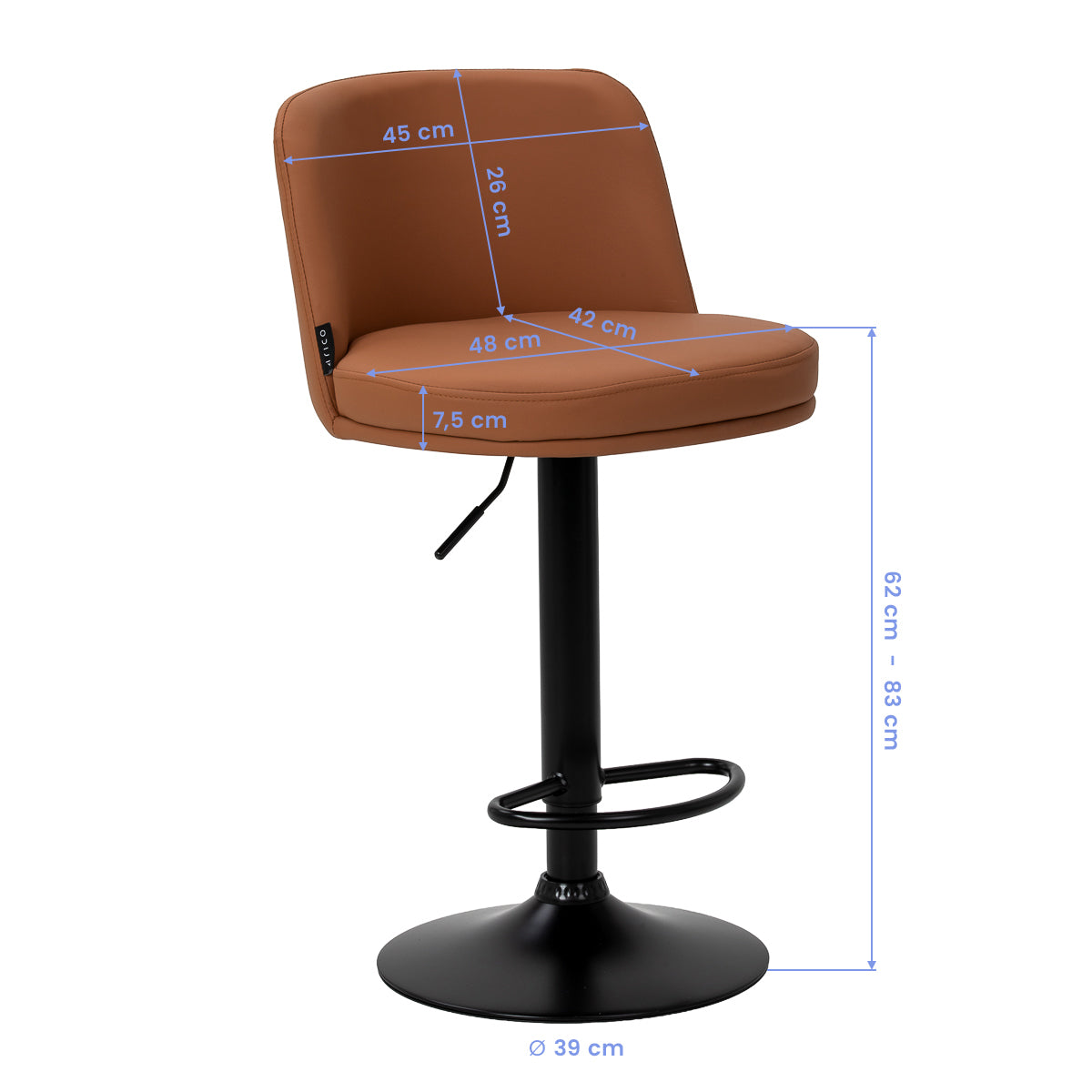 Hocker 4Rico Modo brown