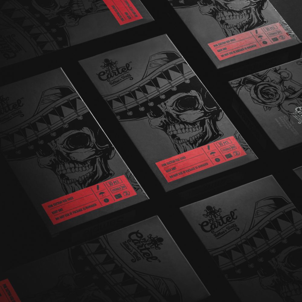 Tattoo Cartridge EL CARTEL V2 0.35 25RM MediumTaper 10pcs