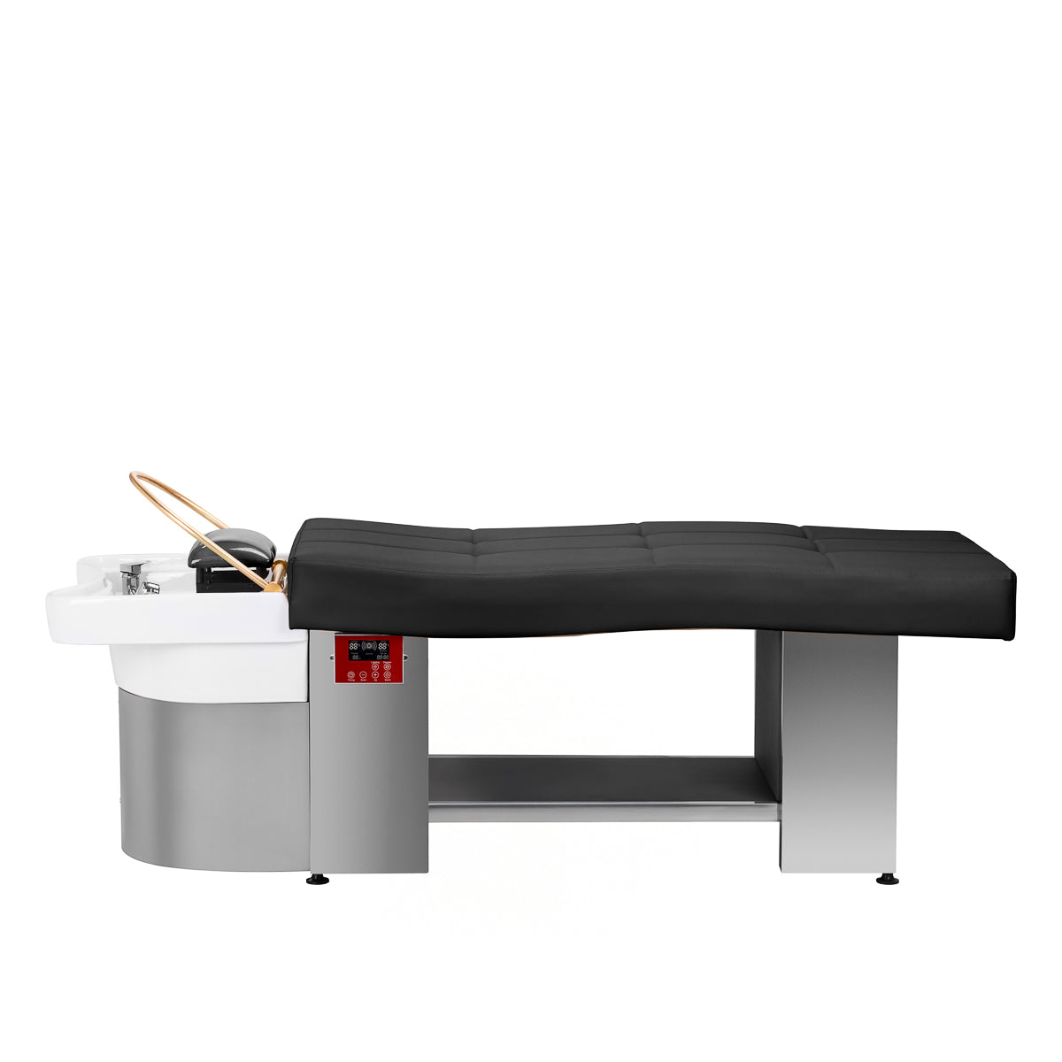 SPA plovimo lova Gabbiano Head Spa 017 su garais ir vandens masažu, juoda – vaizdas 2