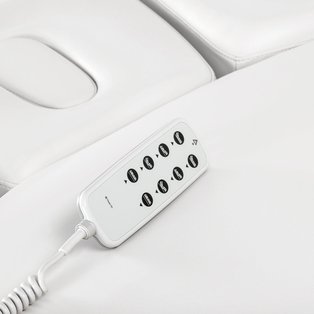 Sillon Relax elektrinis SPA gultas – baltas, šviesiai rudas pagrindas