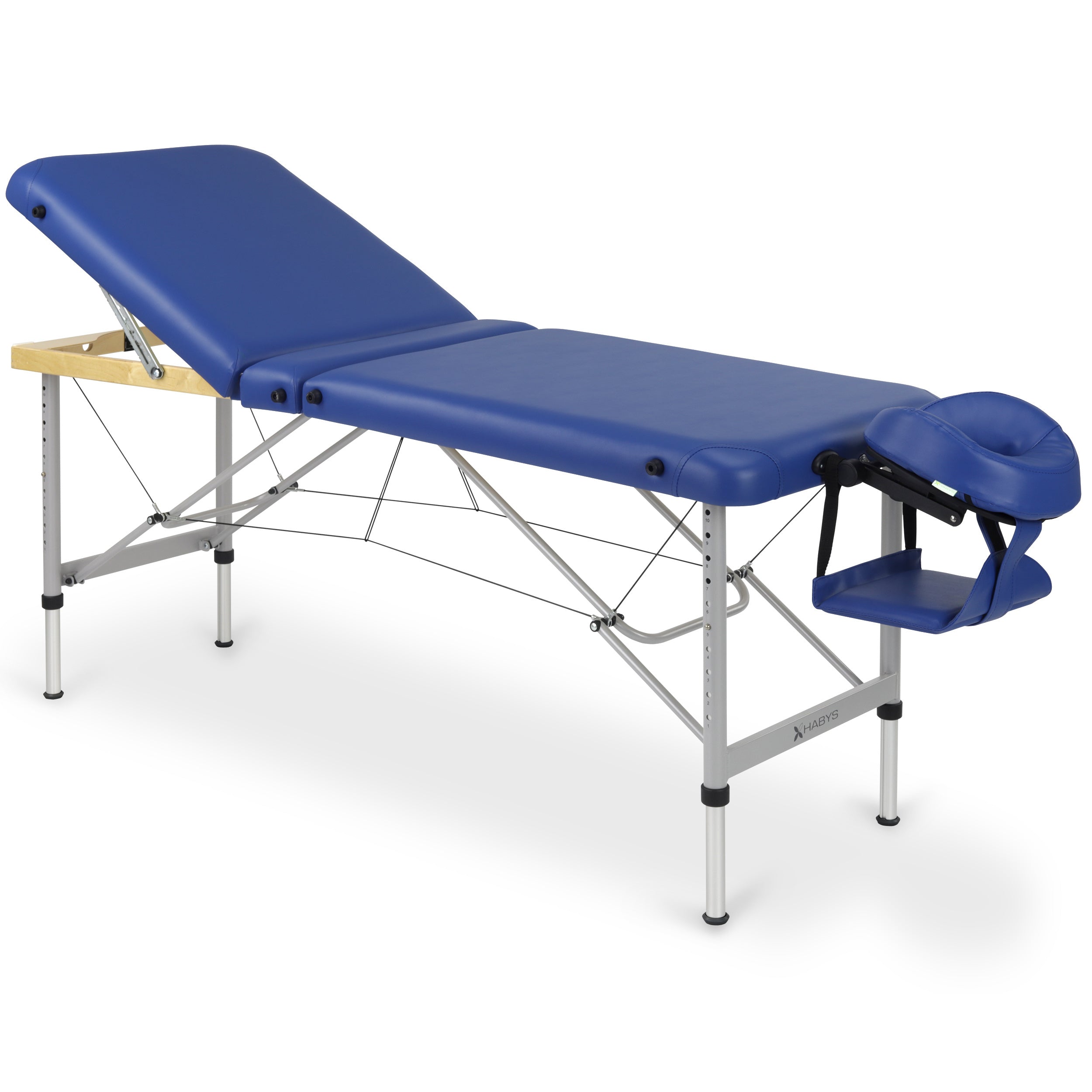 Aero Plus Al K012 masažo stalas 60 cm, tamsiai mėlynas