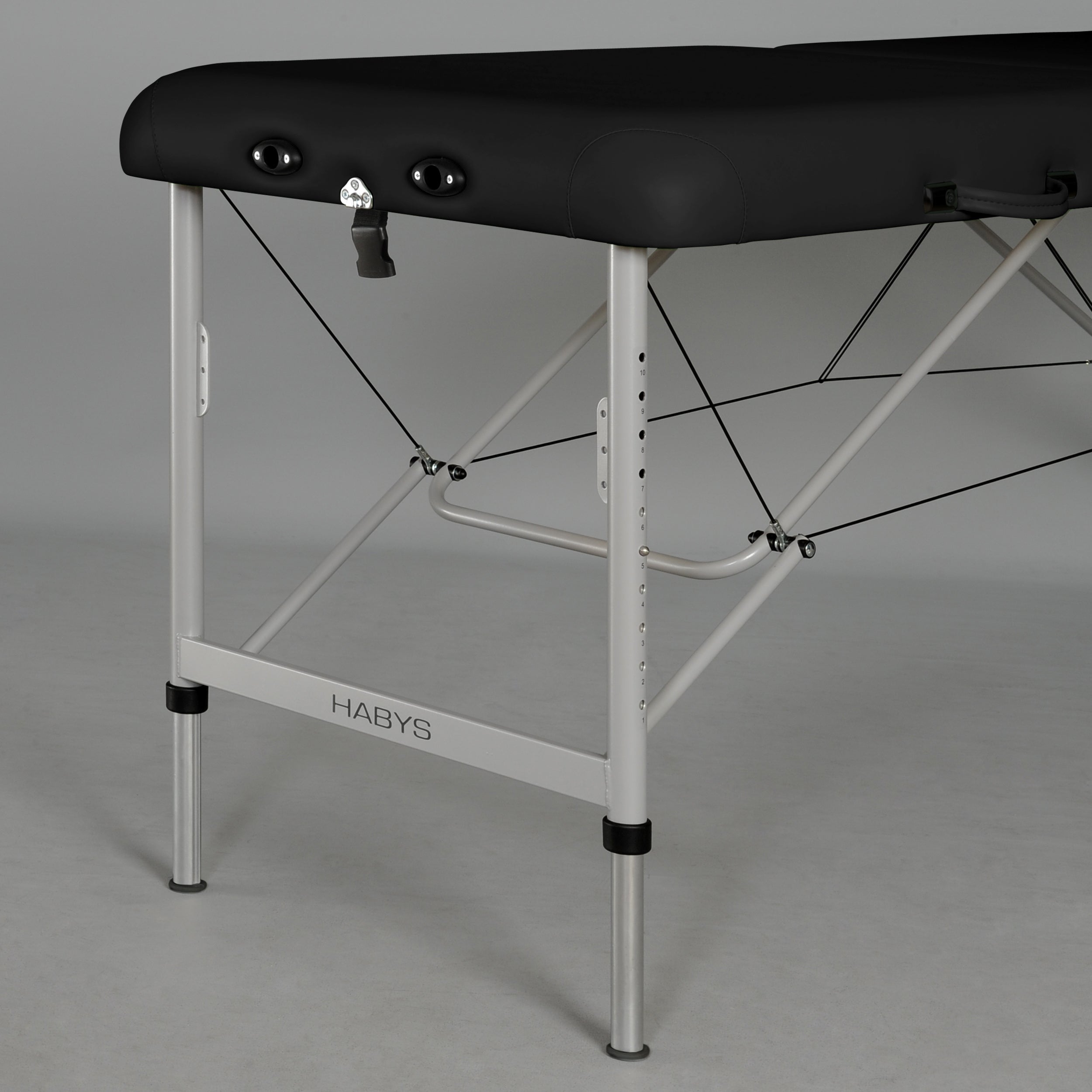Aero K015 masažo stalas 60 cm, juodas