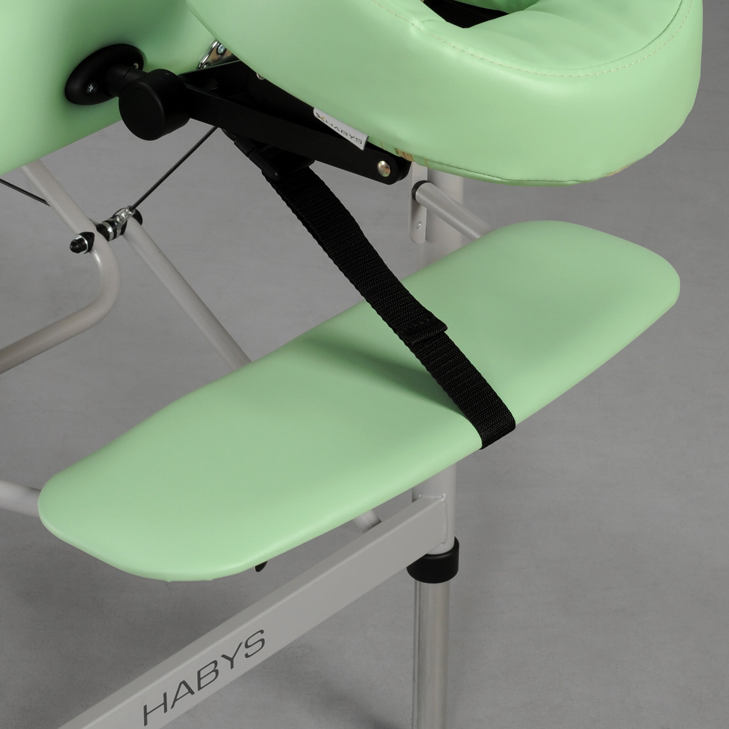 Medmal Alu K022 masažo stalas 70 cm, žalias