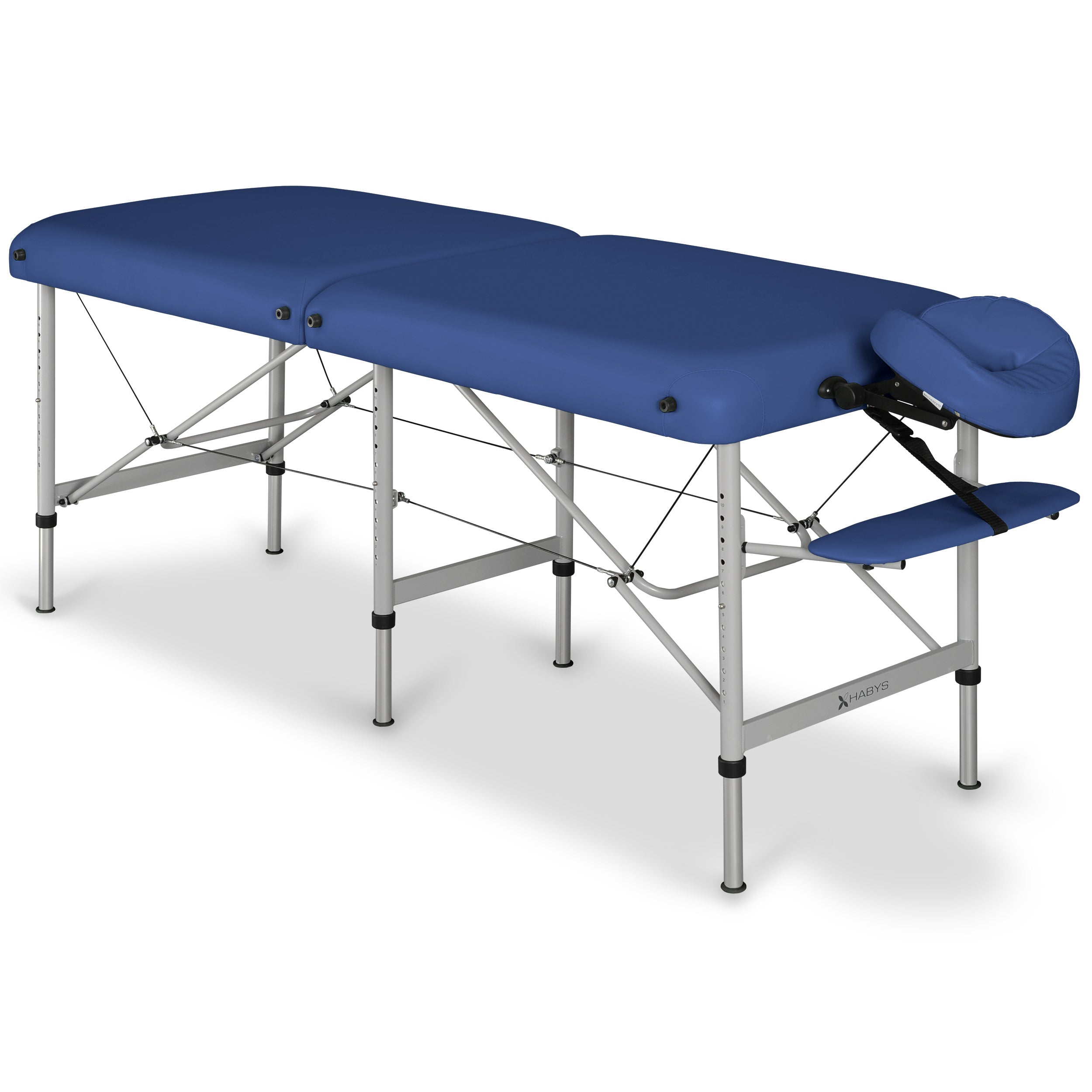 Medmal K012 profesionalus masažo stalas (70 cm, mėlynos spalvos)