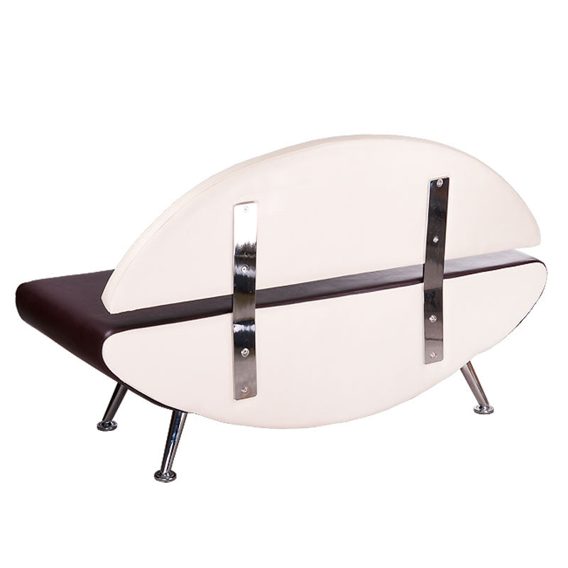 Kanapa do poczekalni Carini BD-6710 krem-brąz