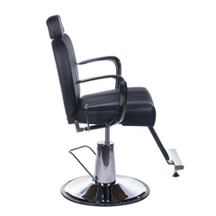 3-Fotel barberski BJORN BH-3318 Brązowy matowy-3