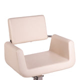 2-Fotel fryzjerski Vito BH-6971 kremowy-2