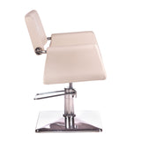 3-Fotel fryzjerski Vito BH-6971 kremowy-3