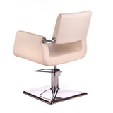 4-Fotel fryzjerski Vito BH-6971 kremowy-4
