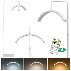 Pastatoma LED kosmetologinė pusmėnulio lempa Moon Pro MAX, 54 W – balta