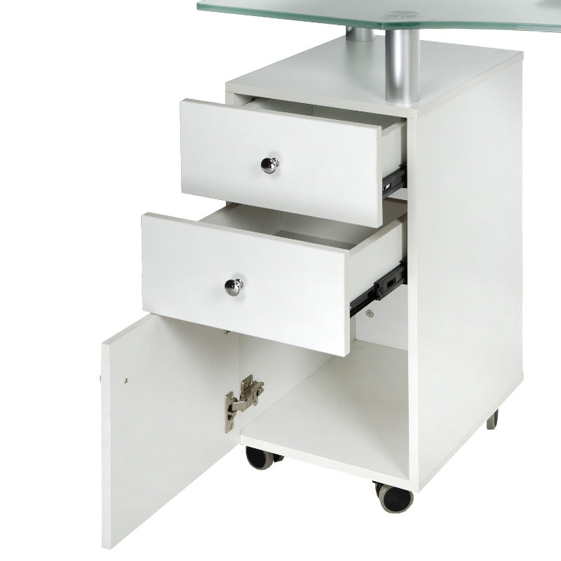 Manikiūro stalas BD-3453+O (baltas)