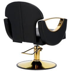Kirpyklos kėdė klientui JAYLE, juoda