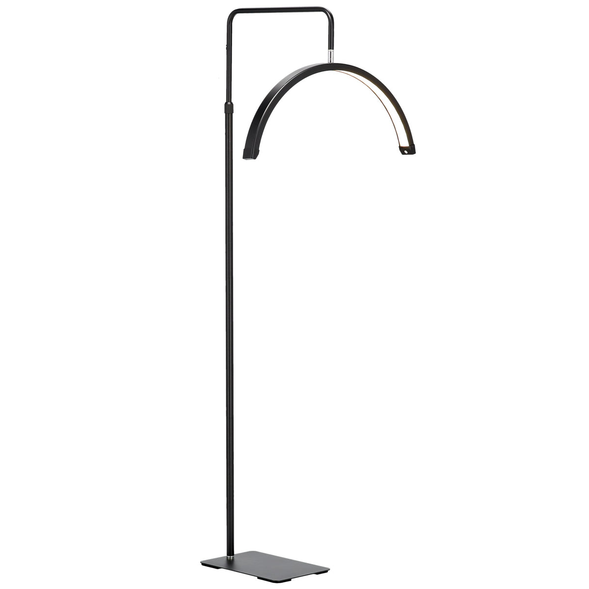 Pusmėnulio formos LED lempa Moon 40 W, 22" – juoda