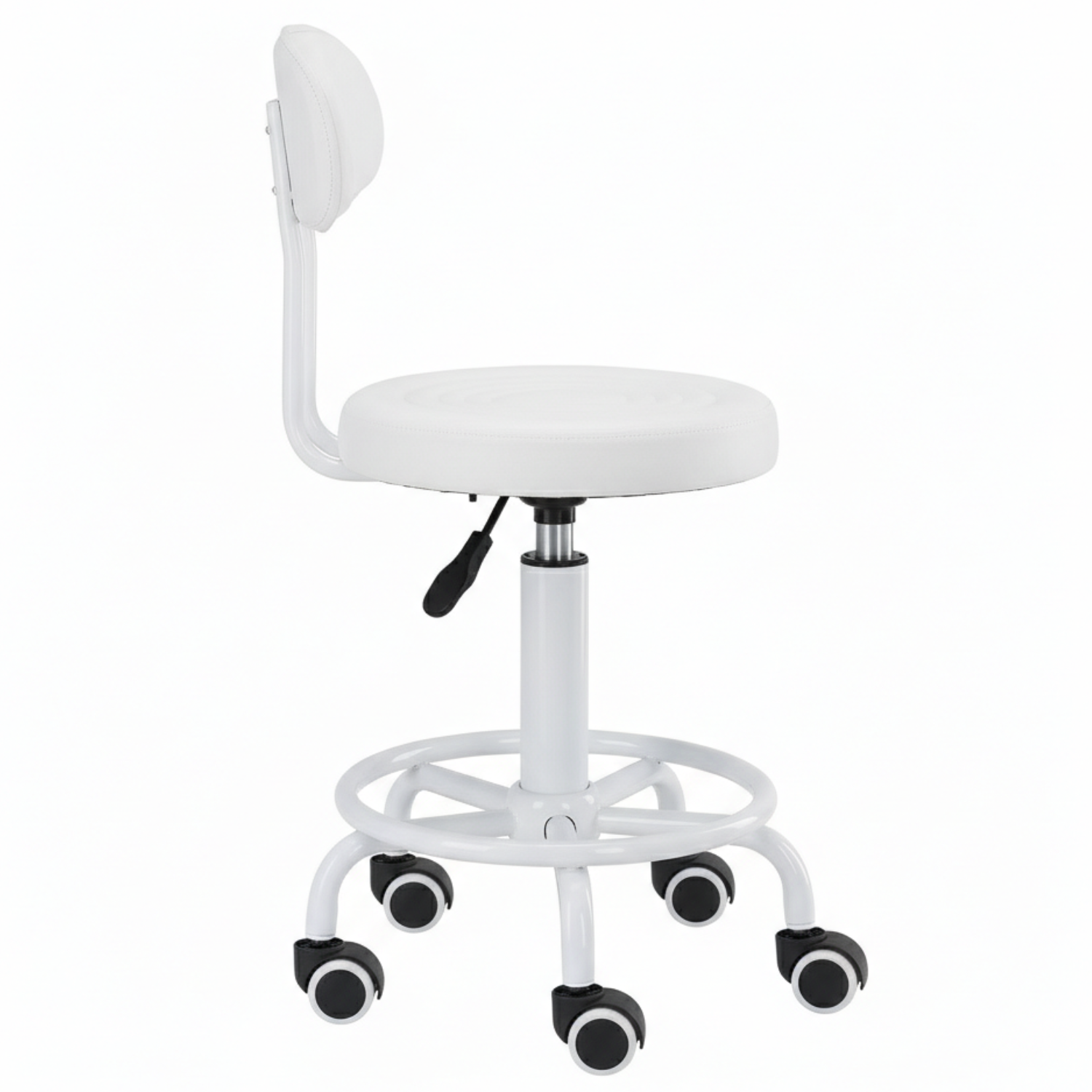 Meistro kėdutė Round PRO – balta