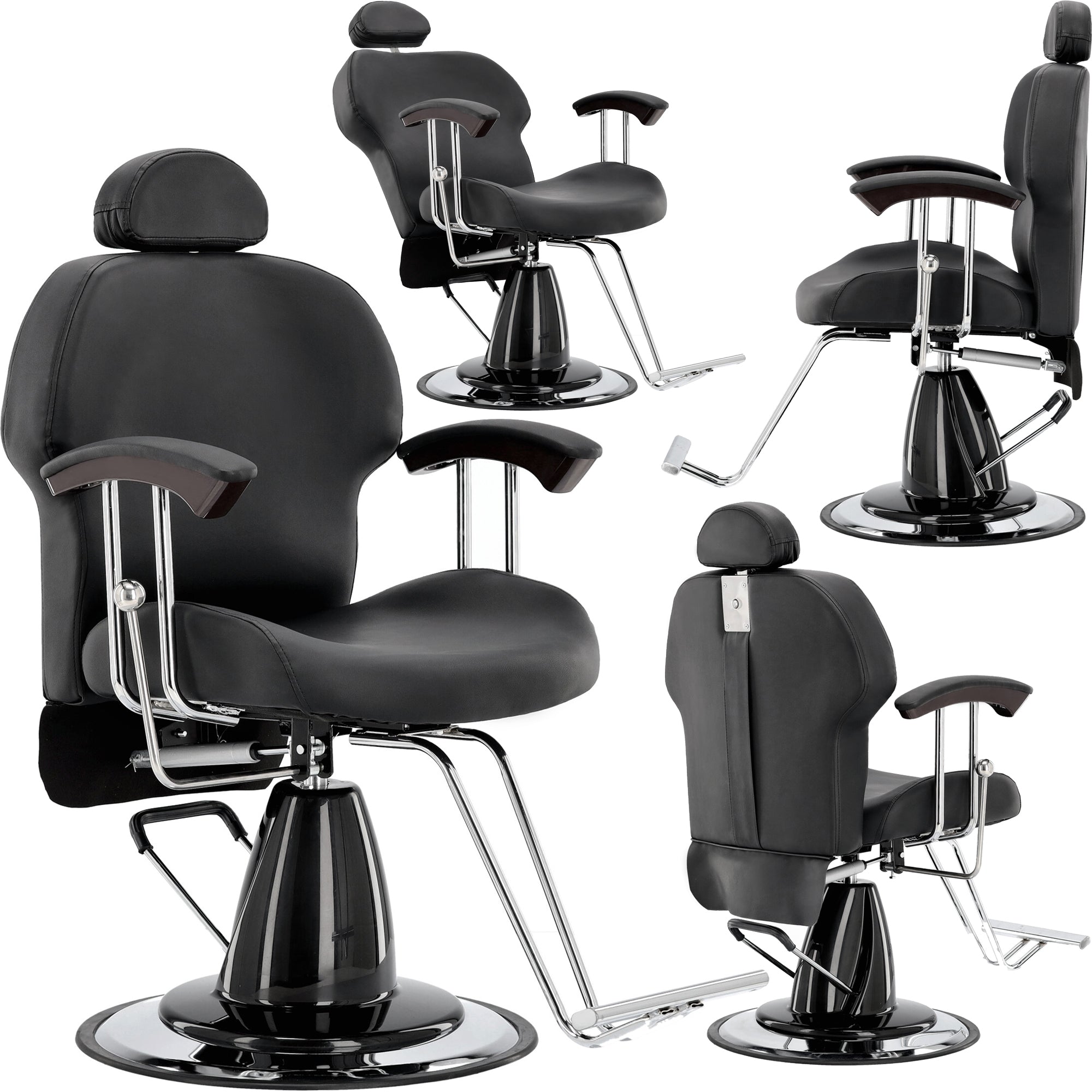 Barberio kėdė OlafasX – juoda