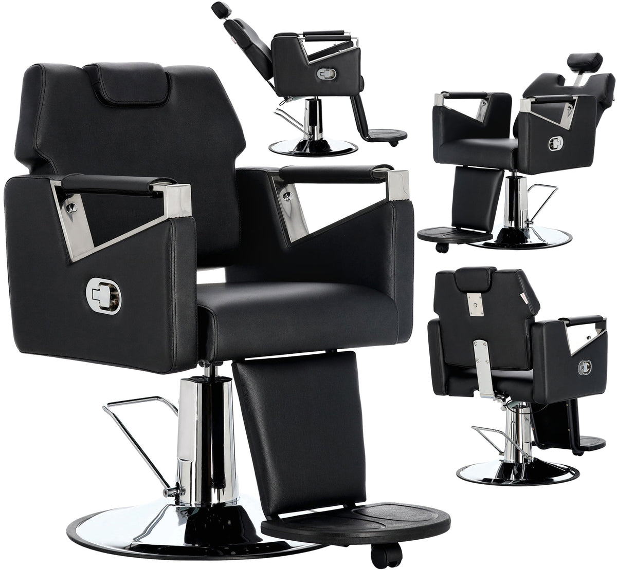 Barberio kėdė AresoX – juoda