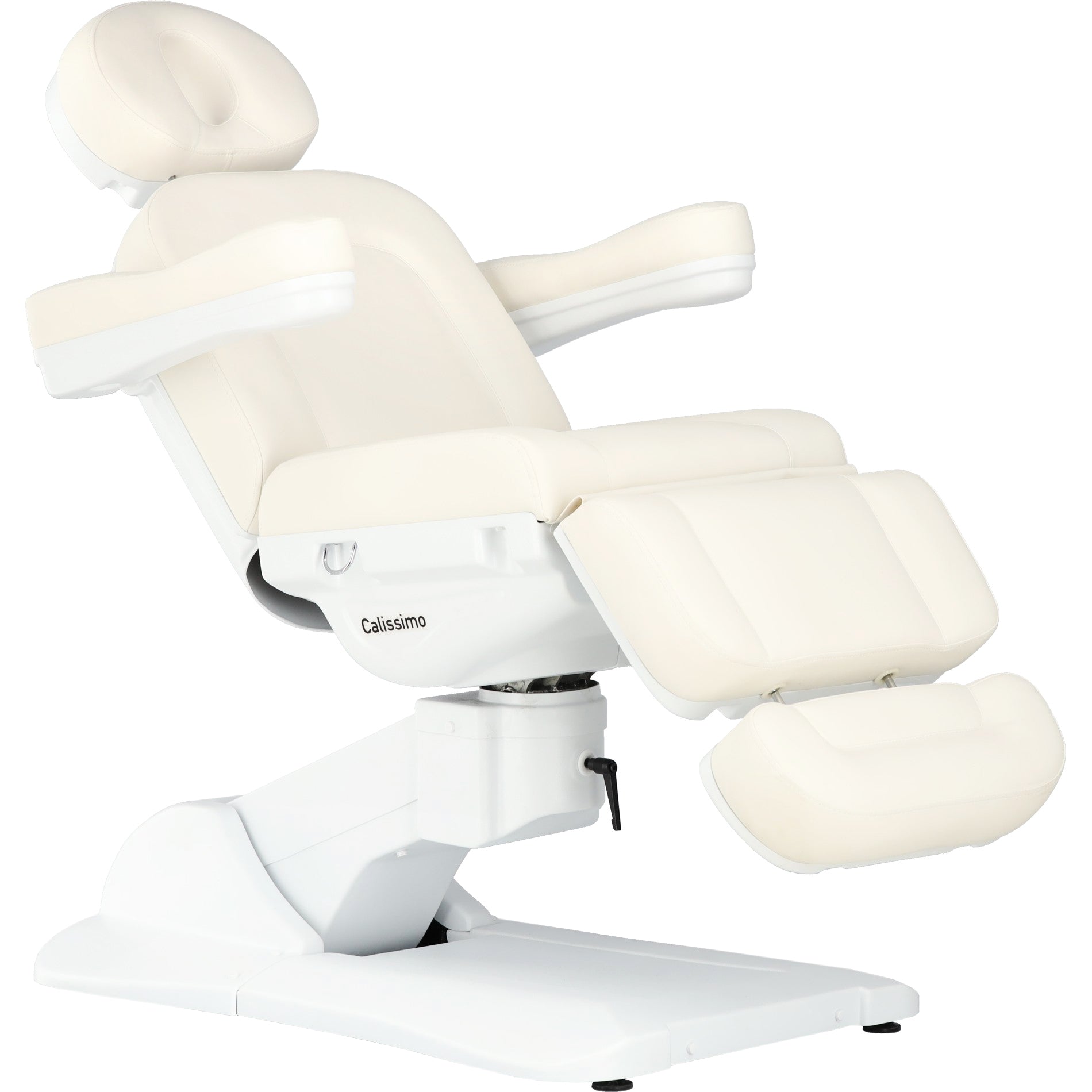 Elektrinis kosmetologinis gultas Aden, 4 motorai, pasisukantis - baltas